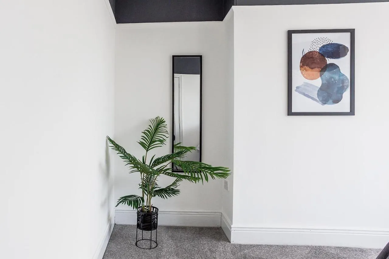 Vila Sleek 4 Bed In Newcastle- Sleeps 9 - Parking Velká Británie